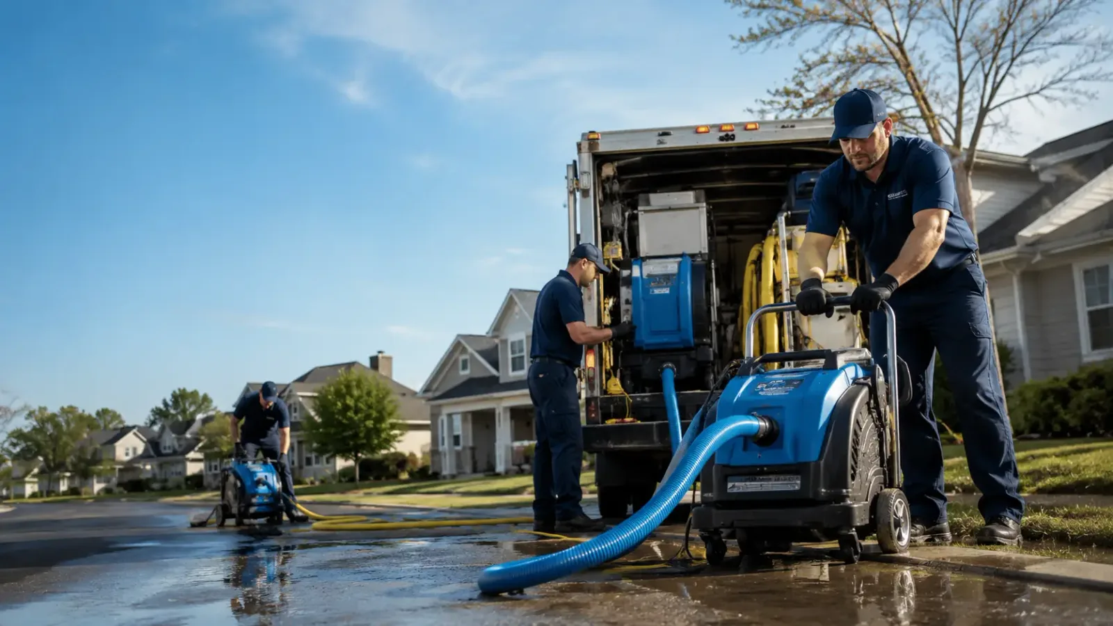 Flood Damage Cleanup in Apple Grove, WV